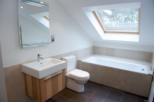 Loft conversion bathroom 
